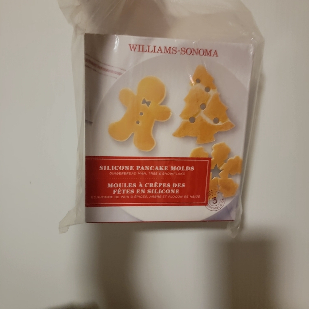 Williams Sonoma Pancake Molds Set of 3